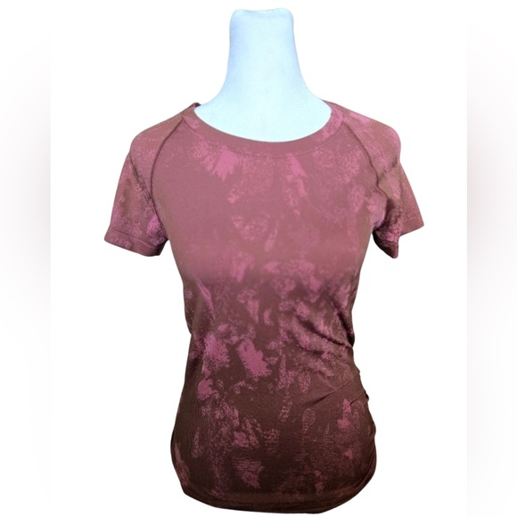 lululemon Swiftly Tech 2.0 sz 4 Shadow Bloom Roasted Brown Brier Rose - Picture 2 of 4